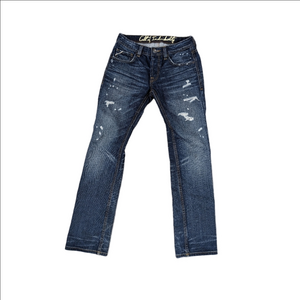 Cult of Individuality Rebel Straight Jeans Button Fly Size 30